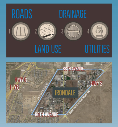 Irondale graphic map
