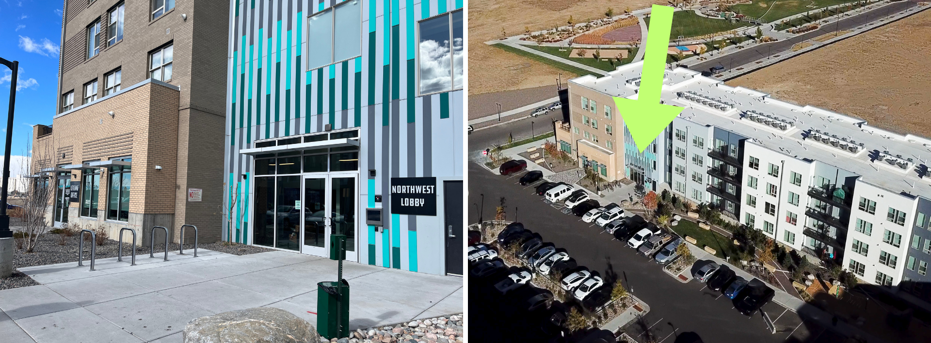 Housing Authority Entrance