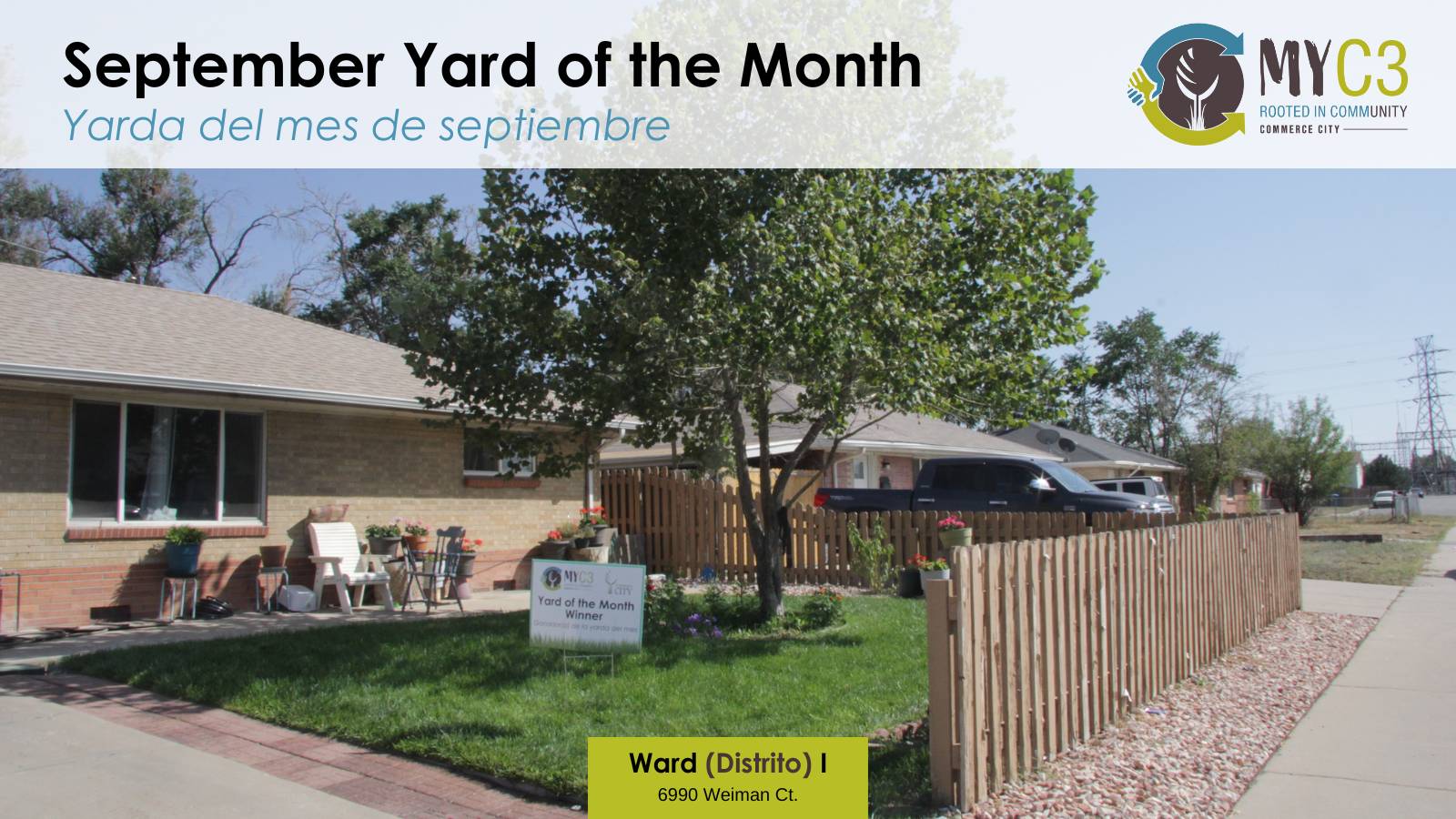 Sept. Ward 1 Winners