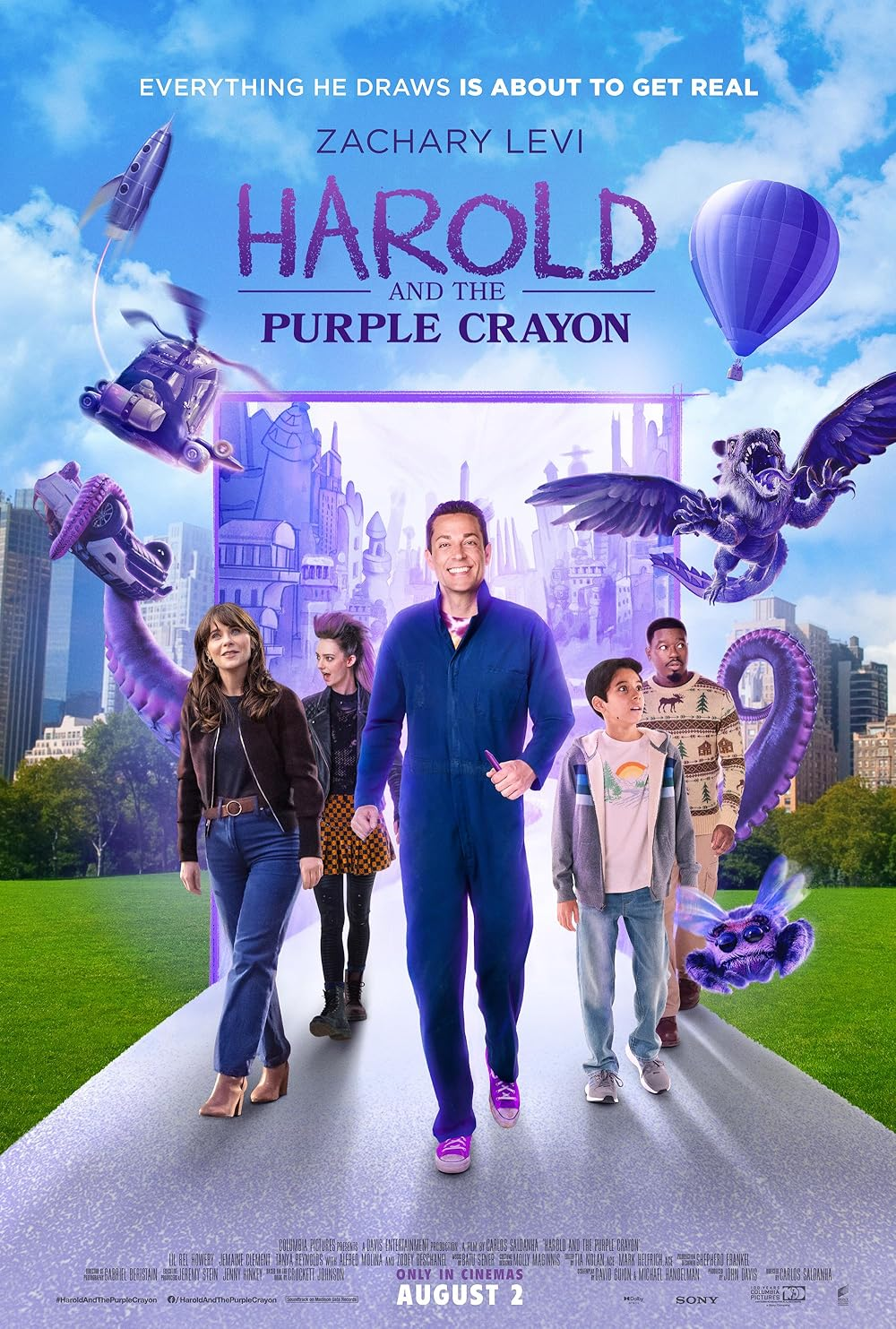 Harold and the Purple Crayon (2024) - IMDb
